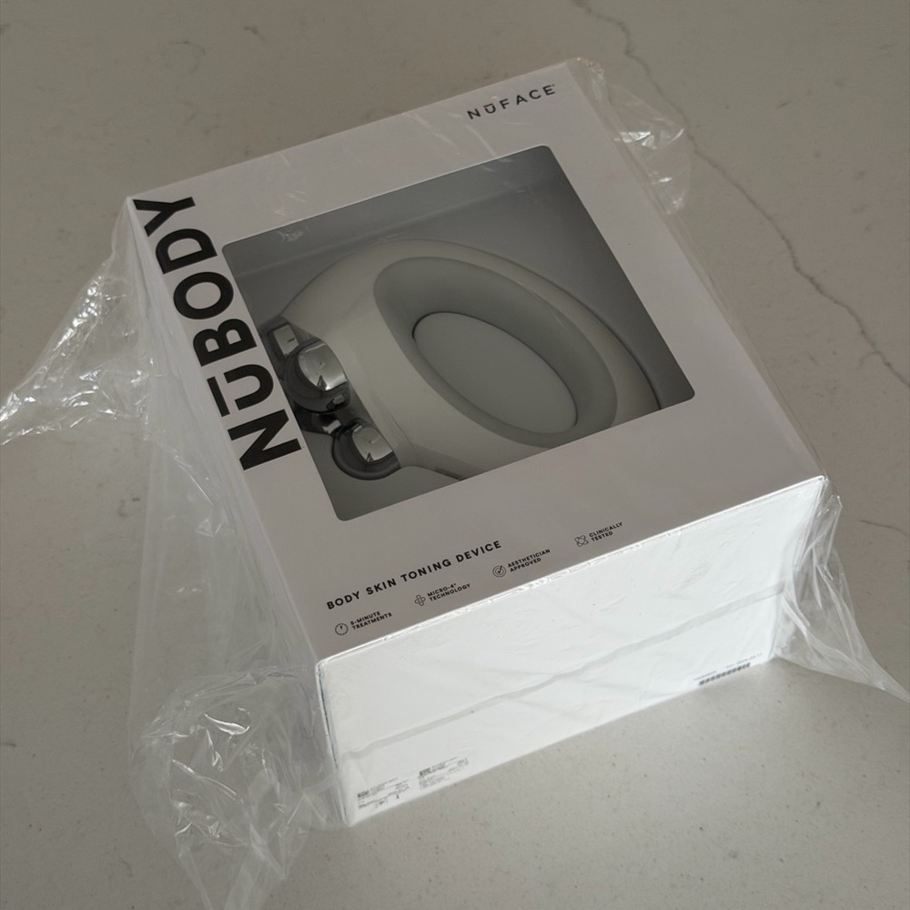 NuFace NuBODY Body Skin Toning Device - White (NEVER USED)
